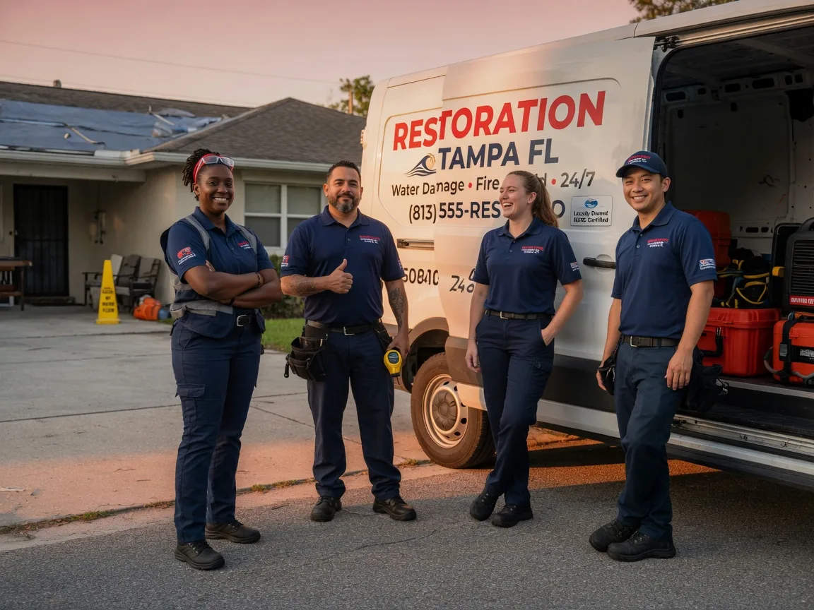 Water Damage Restoration company in Bacliff, TX